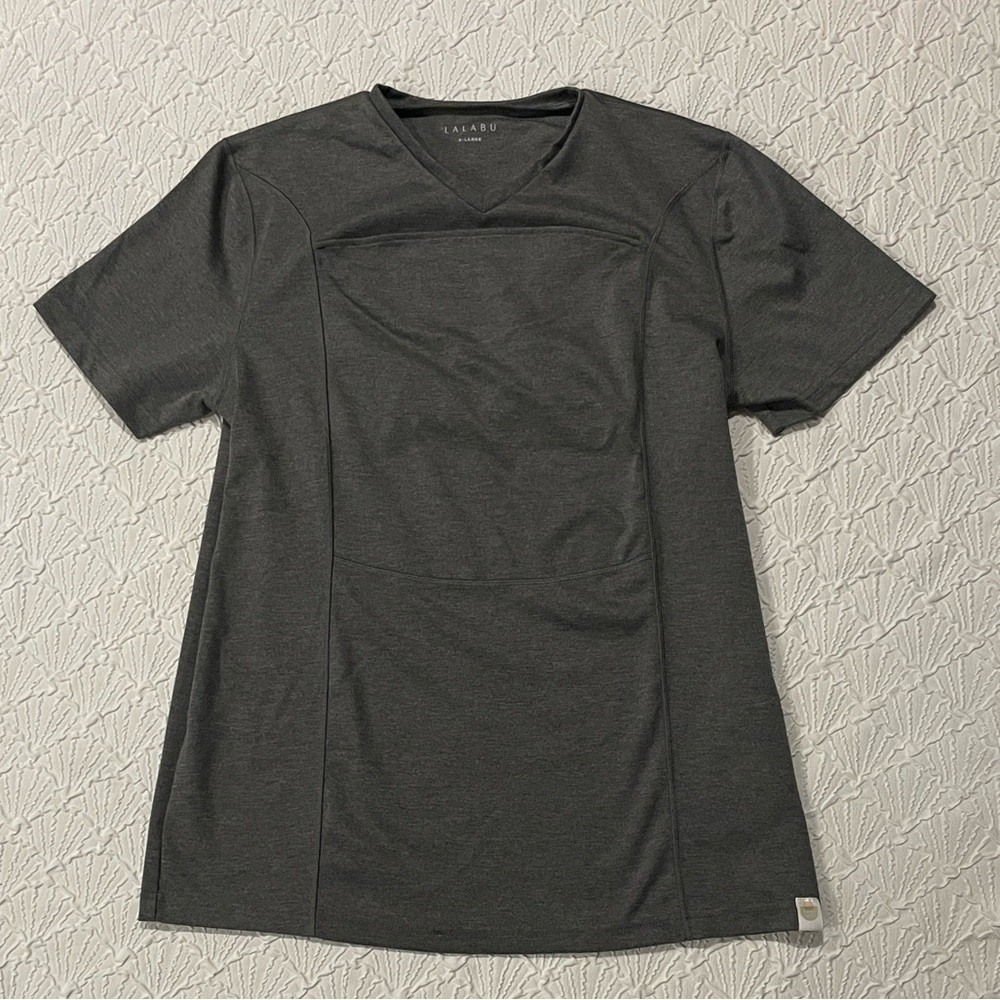 Lalabu Dad’s GrayT-Shirt Kangaroo Pouch Baby sz XL - Picture 4 of 7